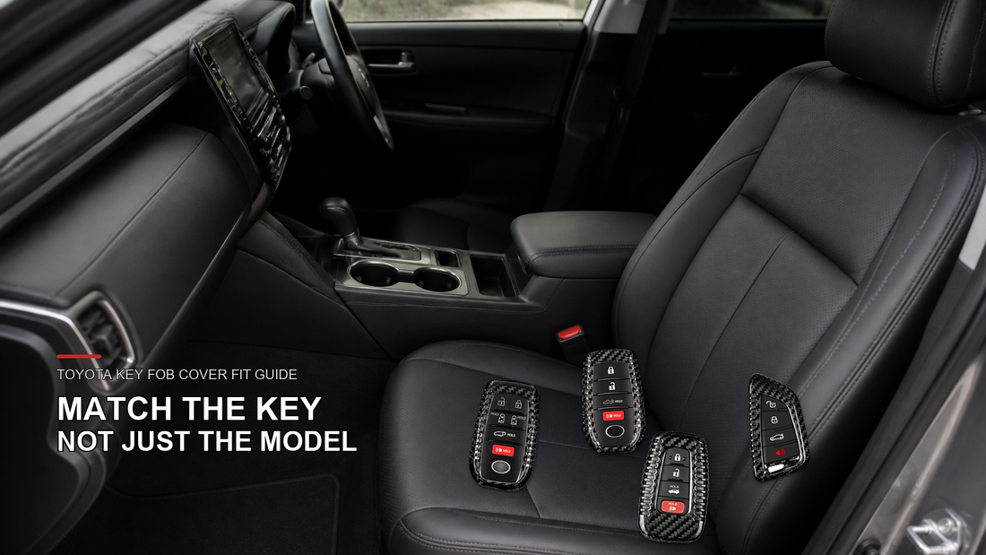 Your Toyota Model Name Isn’t Enough to Choose a Key Cover
