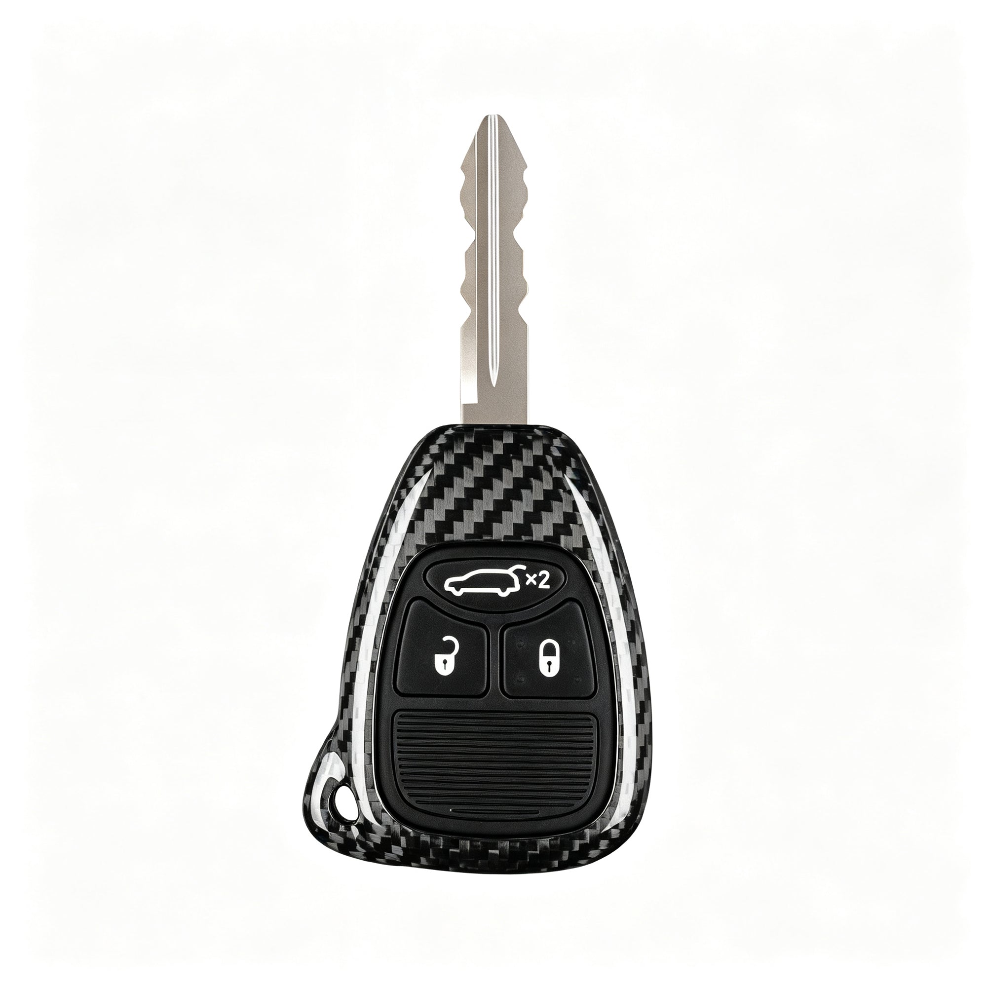 Key fob Cover for Jeep Wrangler, Grand Cherokee 2005-2018,  Dodge Charger, Durango, Ram 2004-2013, Chrysler
