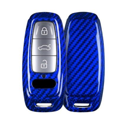 T-carbon Key Fob Cover Fits Audi A7 Q7 RS7 SQ7 2019-2025