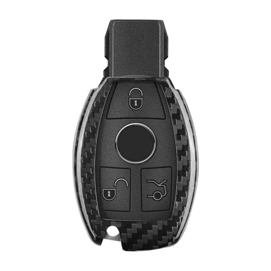 T-carbon Carbon Fiber Key Fob Cover Fits for Benz A B C E S G M V Class