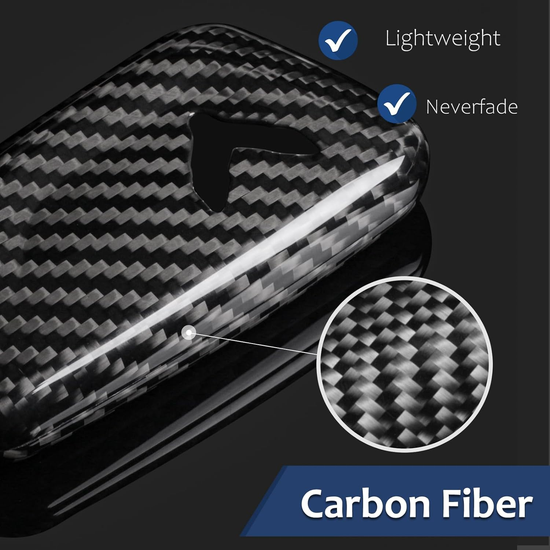 T-carbon Carbon Fiber Key Fob Cover Fits for Corvette C8