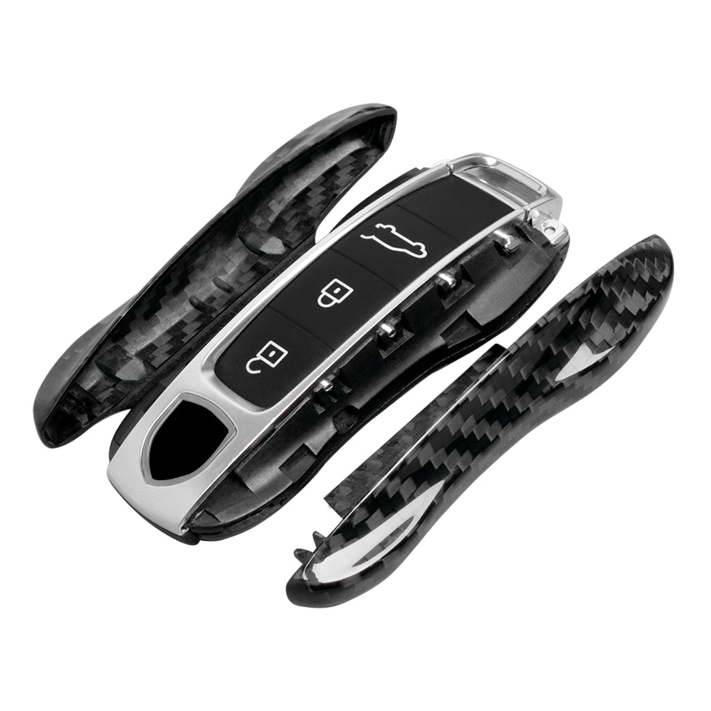 Key Fob Shell Replacement for Porsche Cayenne, Panamera 2018-2025, 911 Carrera Taycan 2020-2025