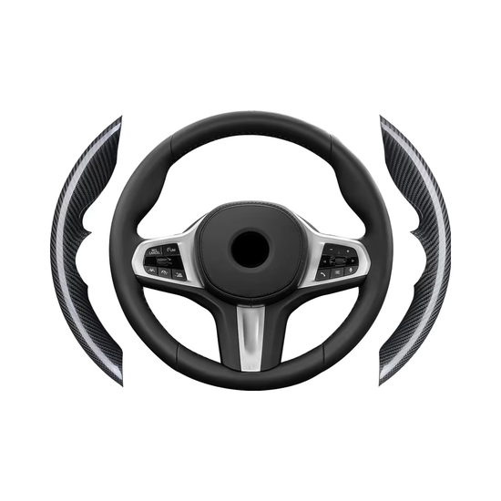 T-carbn Carbon Fiber Steering Wheel Cover Compatible with BMW