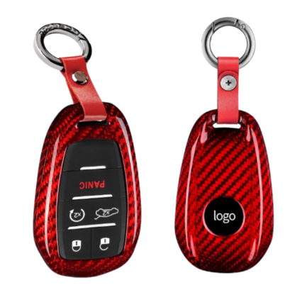 Real Glass Fiber Key Fob Cover for Alfa Romeo Giulia Stelvio Tonale