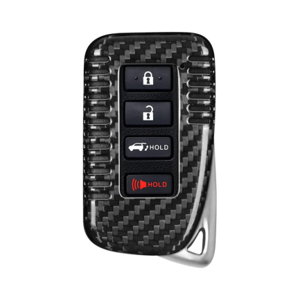 Carbon Fiber Key Fob Cover for Lexus LX570 RX450h RX350 IS350 GS LC RC | Premium Key Case