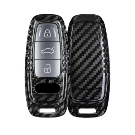 T-carbon Key Fob Cover Fits Audi A7 Q7 RS7 SQ7 2019-2025