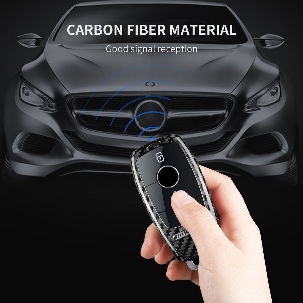 Key Fob Cover for Mercedes Benz AMG, A220, CLS Class, E Class, E63S, GLE, 350 4Matic S Class