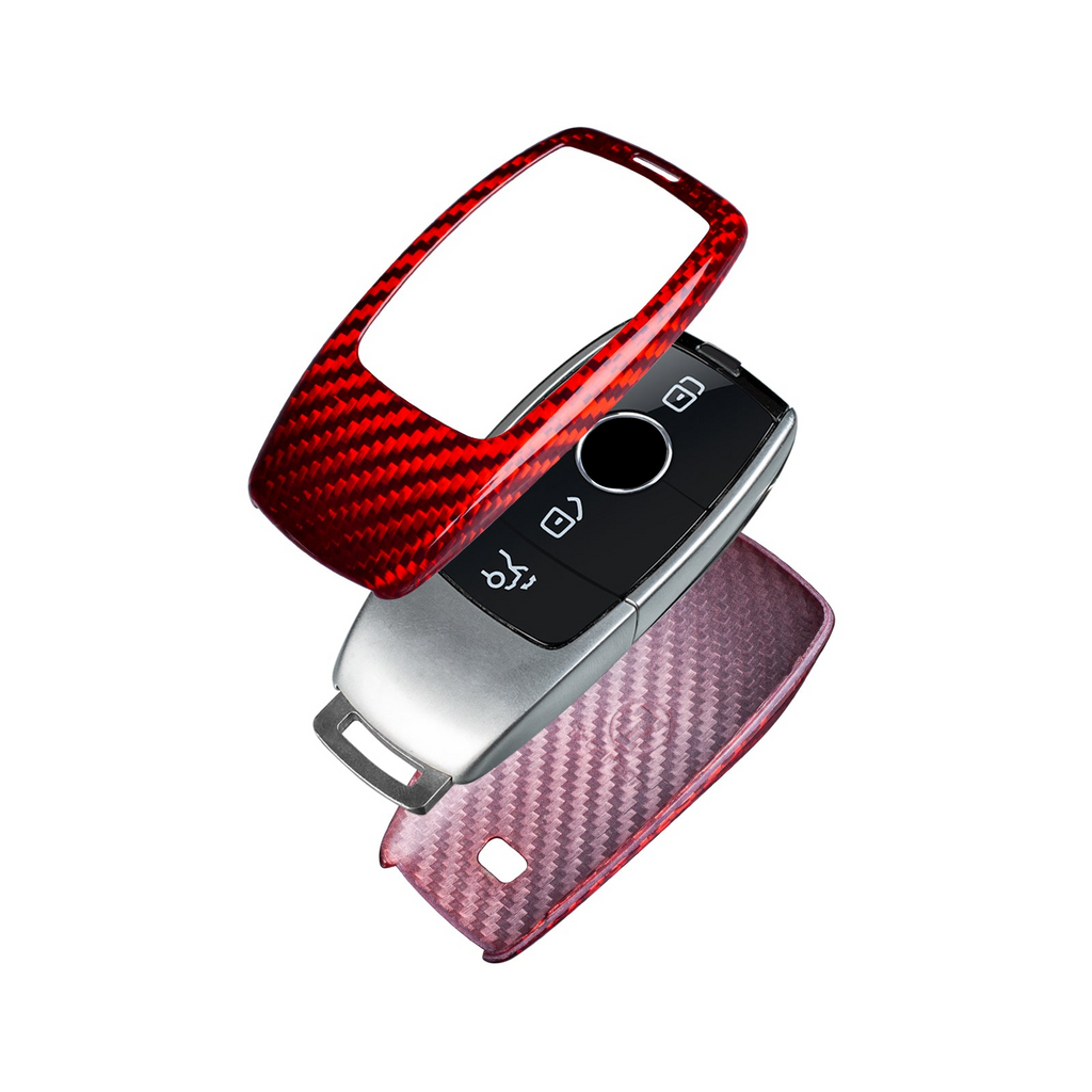Key Fob Cover for Mercedes Benz A, ,B C, E, S, CLA, CLK, CLS, GLA, GLC, GLE, GLK, SLK, AMG