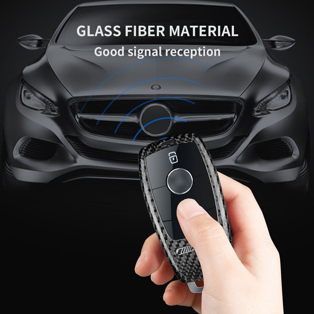 Key Fob Cover for Mercedes Benz AMG, A220, CLS Class, E Class, E63S, GLE, 350 4Matic S Class