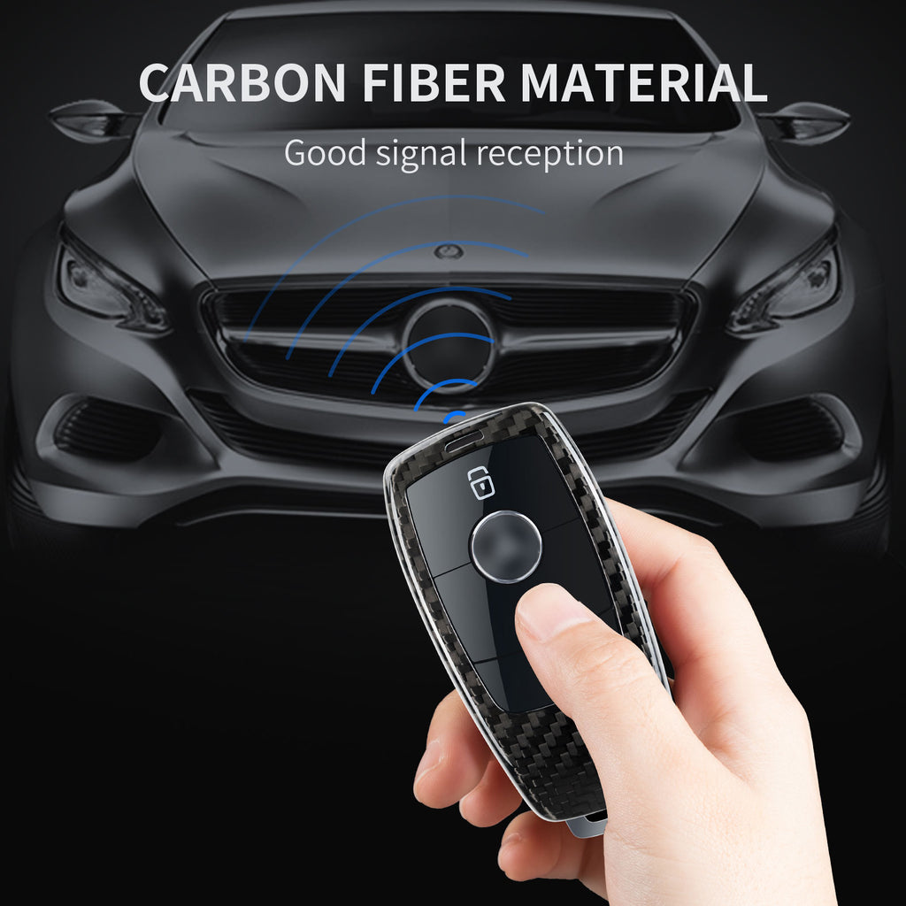 Key Fob Cover for Mercedes Benz A, ,B C, E, S, CLA, CLK, CLS, GLA, GLC, GLE, GLK, SLK, AMG