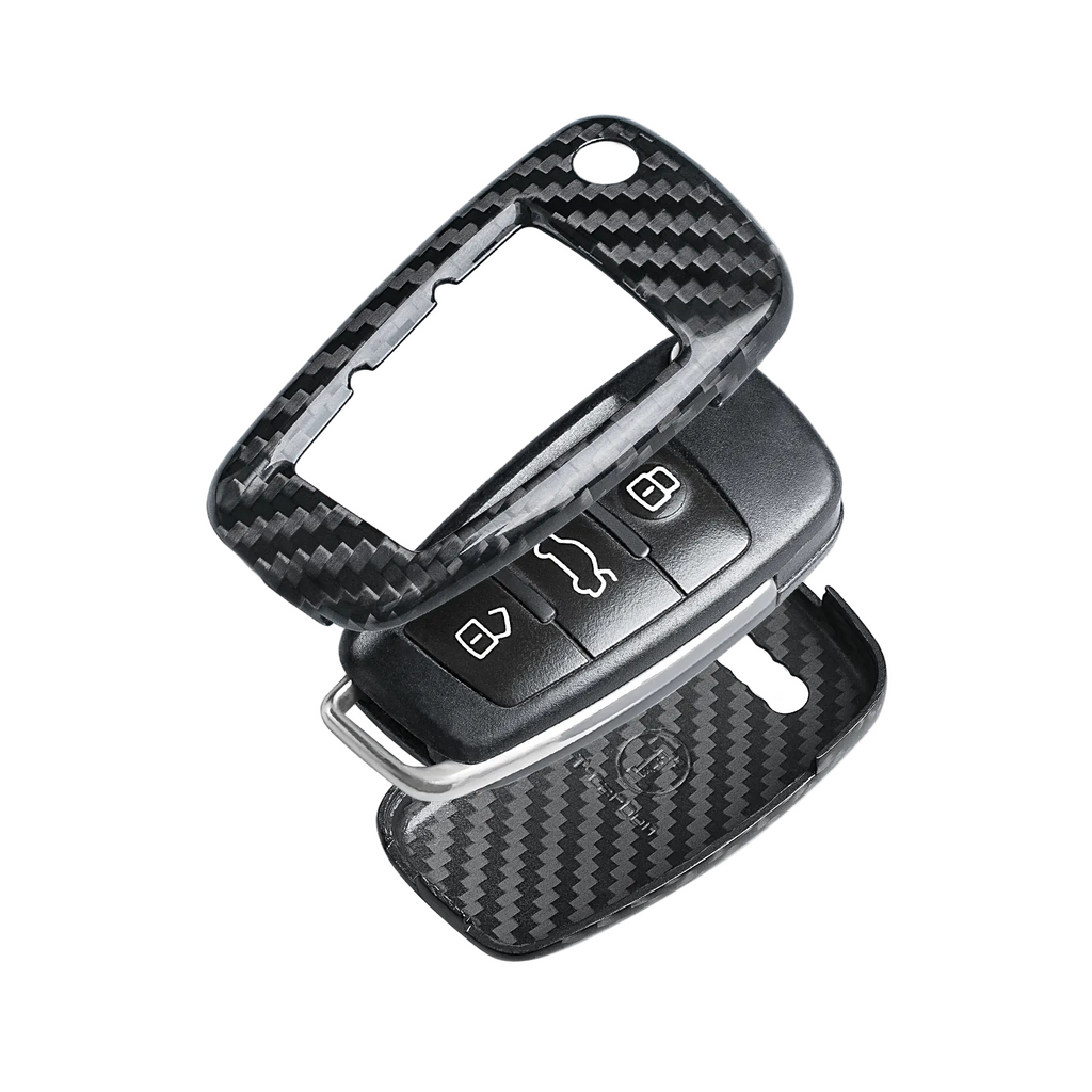 Key Fob Cover for Audi R8 2012, A3, Q3, S3, A4, S4, RS4, A6, RS6, Q5, Q7, TT, R8 2005-2013