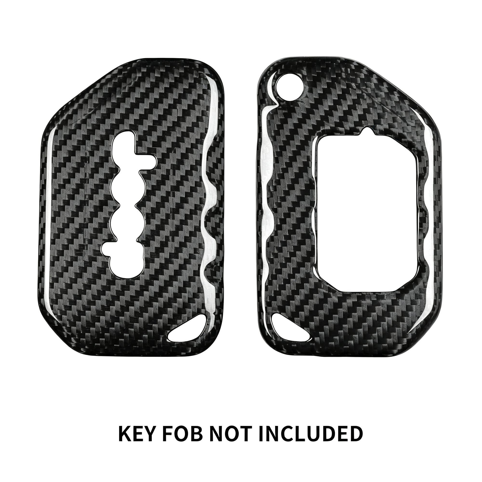 Key Fob Cover for Jeep Wrangler JL, JLU, Rubicon, Sahara, JLU, Gladiator JT 2018-2026
