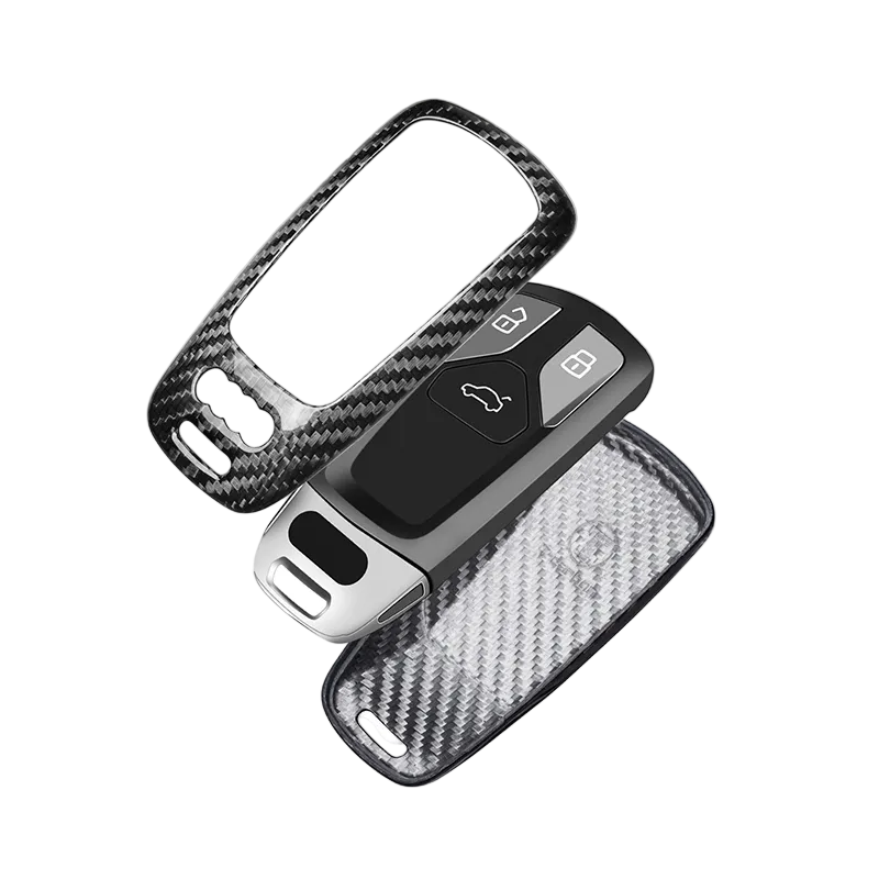 Key Fob Cover for Audi R8, S4, TTS, A5, Q5, RS5, S5, SQ5 2015 2023, A6, A7, SQ7, A8 2017 2018