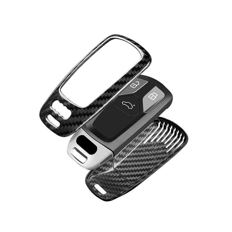 Key Fob Cover for Audi R8, S4, TTS, A5, Q5, RS5, S5, SQ5 2015 2023, A6, A7, SQ7, A8 2017 2018