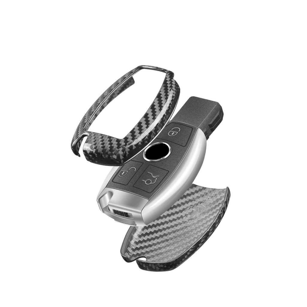 Key Fob Cover for Benz A, B, C, E, S, G, M, V, R Class, CLA, CLS, GLA, GLC, GLE, GLK, GL, GLS, SL, SLK, SLC
