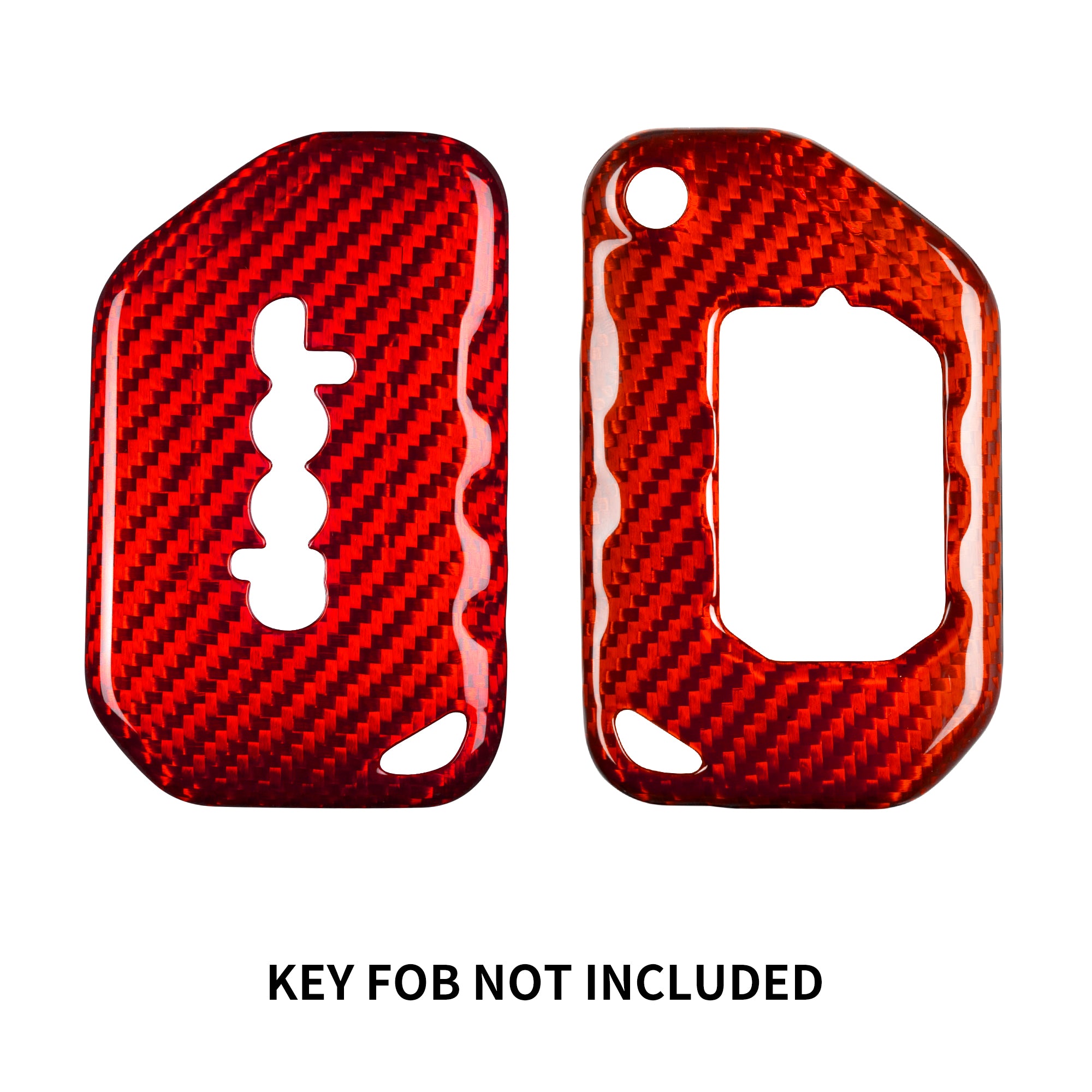 Key Fob Cover for Jeep Wrangler JL, JLU, Rubicon, Sahara, JLU, Gladiator JT 2018-2026