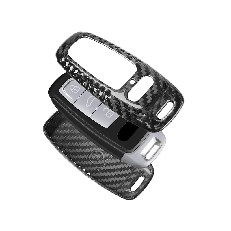 Key Fob Cover for Audi S3, S6, SQ7, RS6, RS7 2023, A6L, A6, A7, A8, Q7, Q8, E-Tron 2024 2025