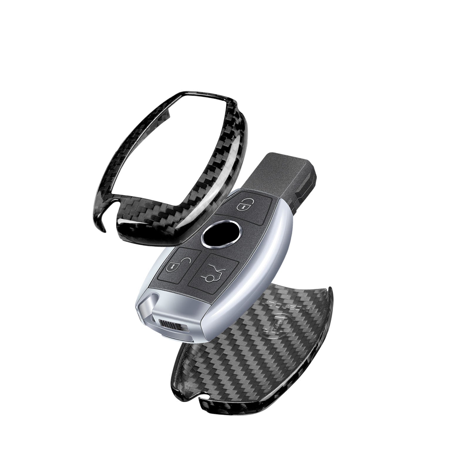 Key Fob Cover for Benz A, B, C, E, S, G, M, V, R Class, CLA, CLS, GLA, GLC, GLE, GLK, GL, GLS, SL, SLK, SLC
