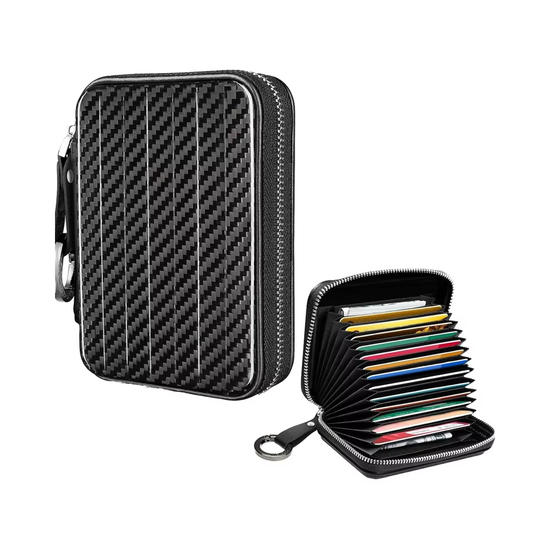 T-carbon Real Carbon Fiber Card Organizer Wallet
