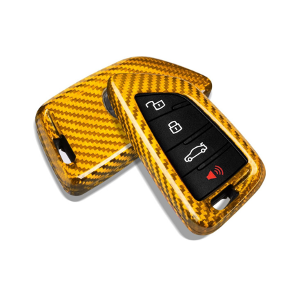 Carbon Fiber Key Fob Cover for Toyota Supra GR A90 A91 MK5 2019-2024 | Premium Protection