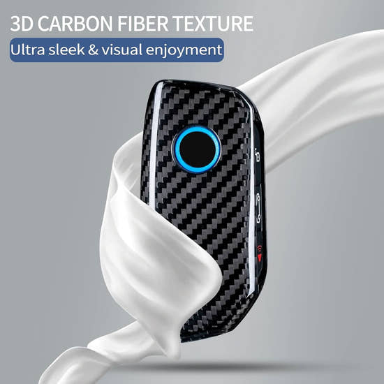 T-carbon Key Fob Cover Fits for BMW 7 Series