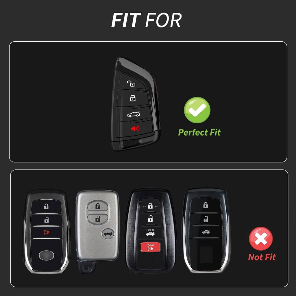Carbon Fiber Key Fob Cover for Toyota Supra GR A90 A91 MK5 2019-2024 | Premium Protection