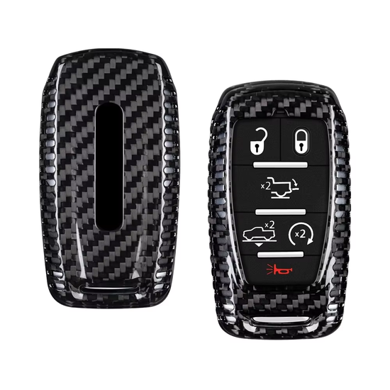 T-carbon Carbon Fiber Key Fob Protector fits for Ram 1500 2500 3500