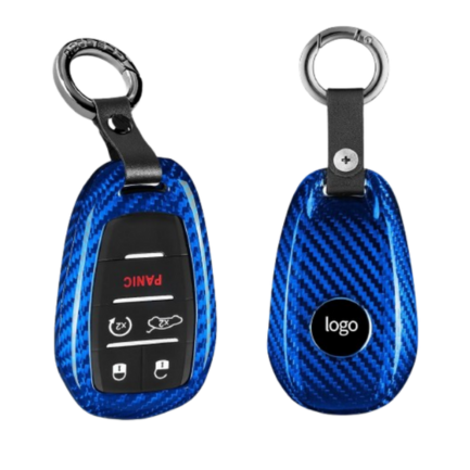 Real Glass Fiber Key Fob Cover for Alfa Romeo Giulia Stelvio Tonale