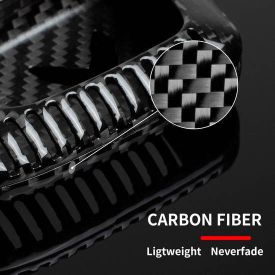 T-carbon Carbon Fiber Key Fob Cover Fits for Corvette C8