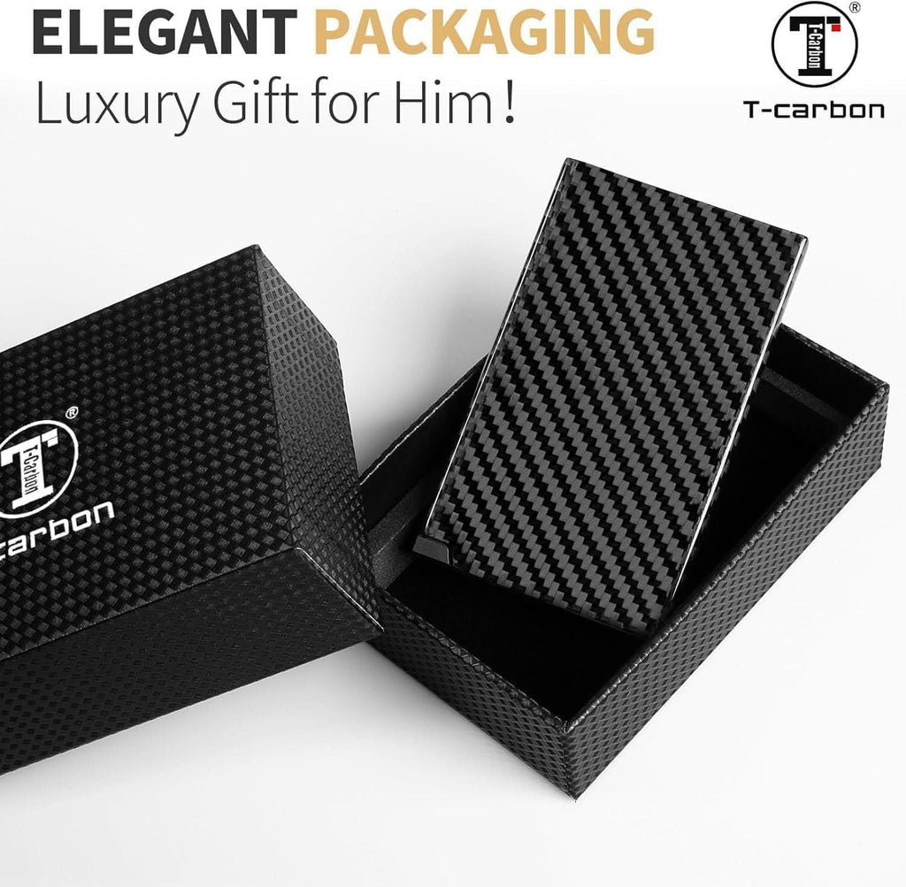 T-carbon Carbon Fiber Credit Card Holder