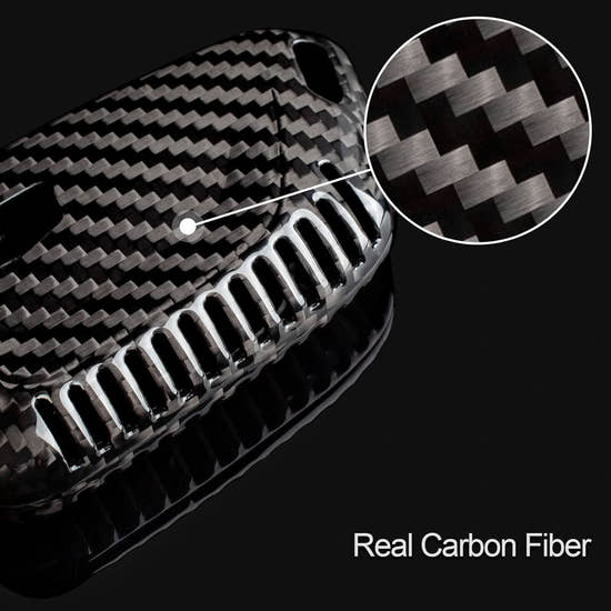 Carbon Fiber Key Fob Cover for Cadillac Escalade, CT4, CT5 2020-2024 | Premium Protection