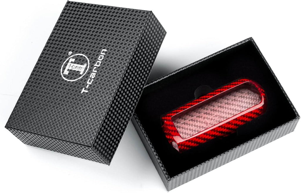 Carbon Fiber Key Fob Cover for Mazda 3 6 CX-5 CX-7 CX-9 MX-5 Miata (2009-2019)