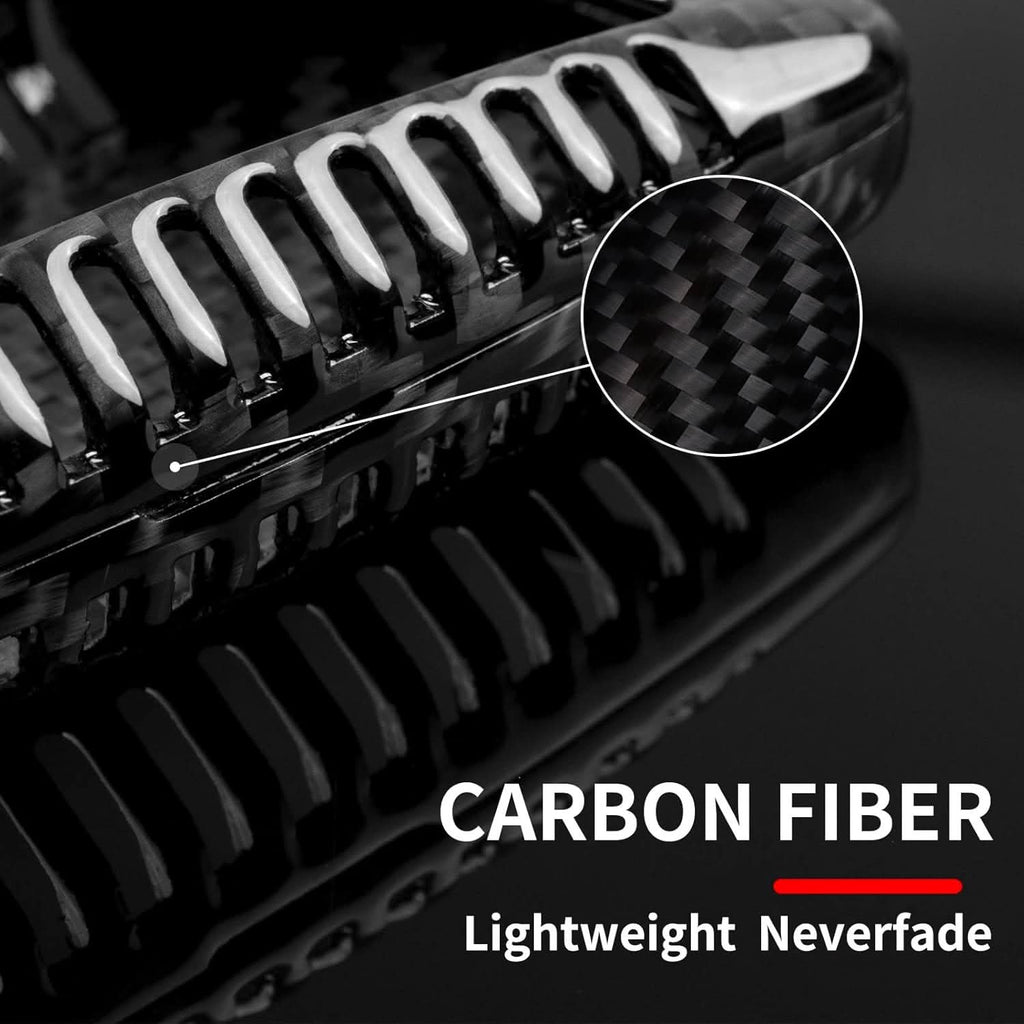 Carbon Fiber Key Fob Cover for BMW 1 2 3 4 5 6 7 Series X3 X4 M5 M6 GT - Premium Protective Case