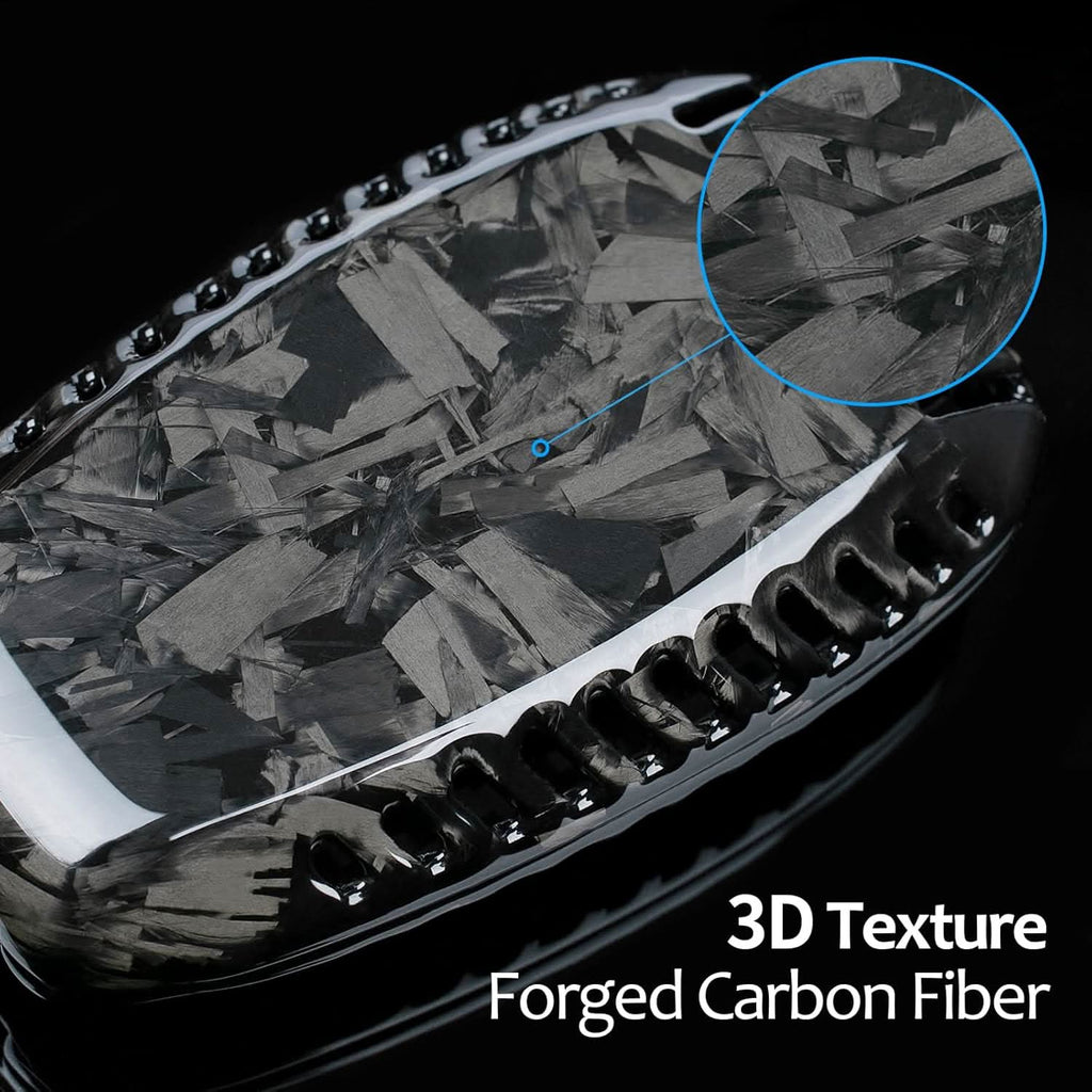 Carbon Fiber Key Fob Cover for Subaru BRZ WRX Outback Forester Crosstrek Legacy XV Ascent - Premium Protective Case