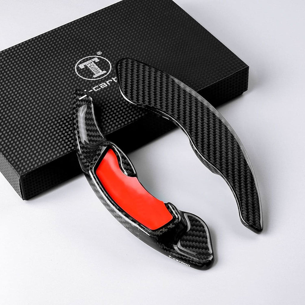 Carbon Fiber Paddle Shifter Extensions for Subaru WRX BRZ Outback Forester - Performance Upgrade