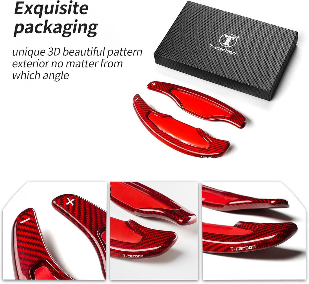 Carbon Fiber Paddle Shifter Extensions for Cadillac ATS 2013-2020 | Premium Steering Wheel Upgrade