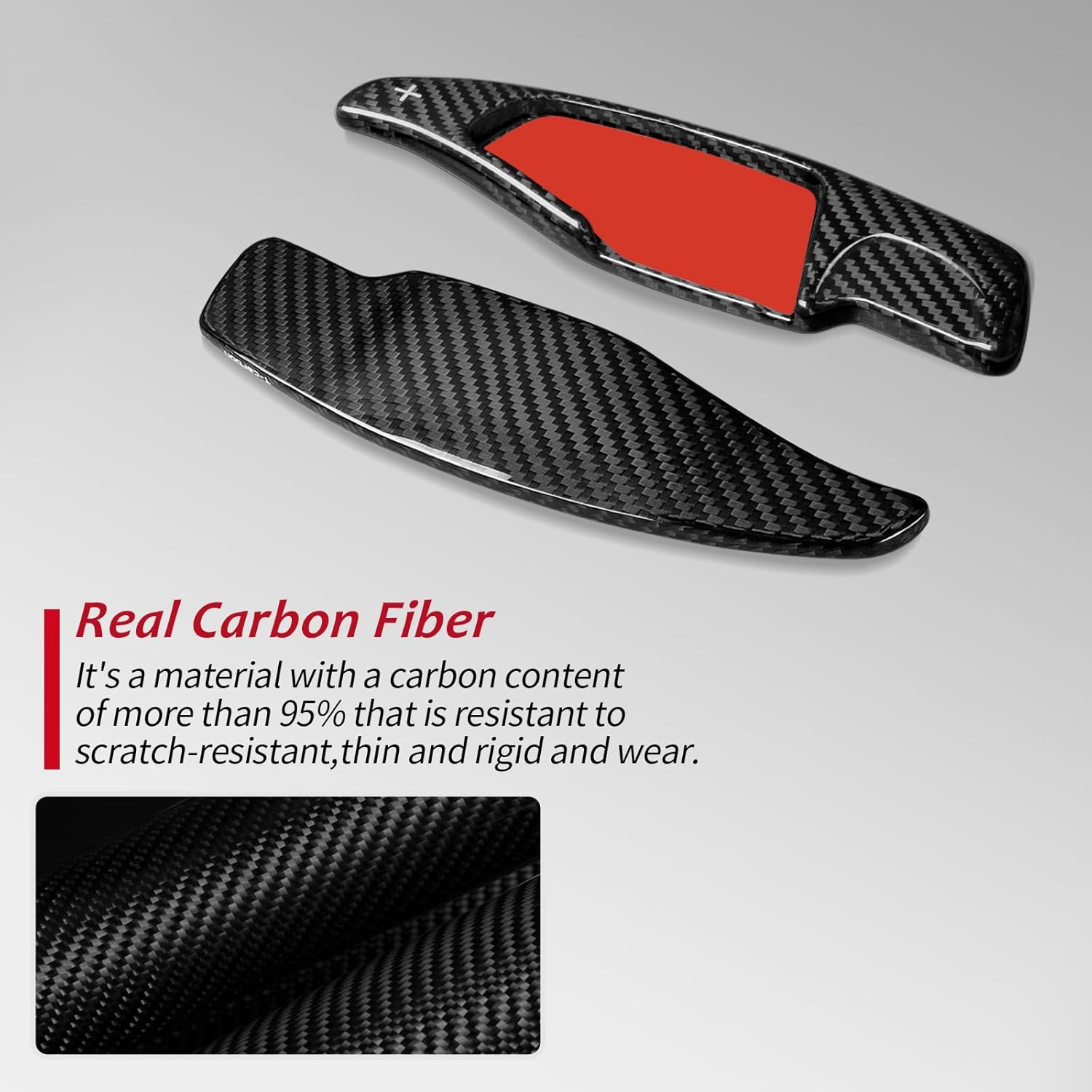 T-carbon Carbon Fiber Paddle Shifter Extension Fits for BMW 2 3 4 5 6GT 7 8 Series
