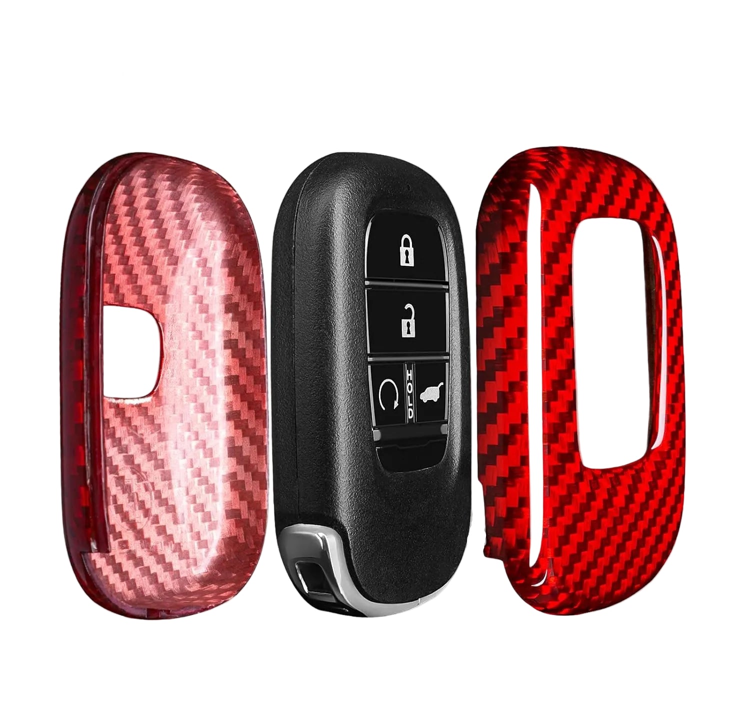 Key Fob Cover for Honda Accord, Civic, Type R, HR-V, CR-V, Pilot, Sport