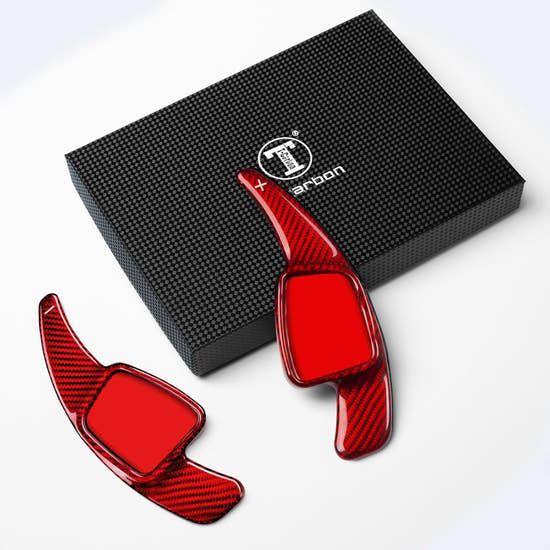 Carbon Fiber Paddle Shifter Extension - Q3 Q5 Q7 Q8 SQ5 SQ7 S5 | Premium Racing Upgrade