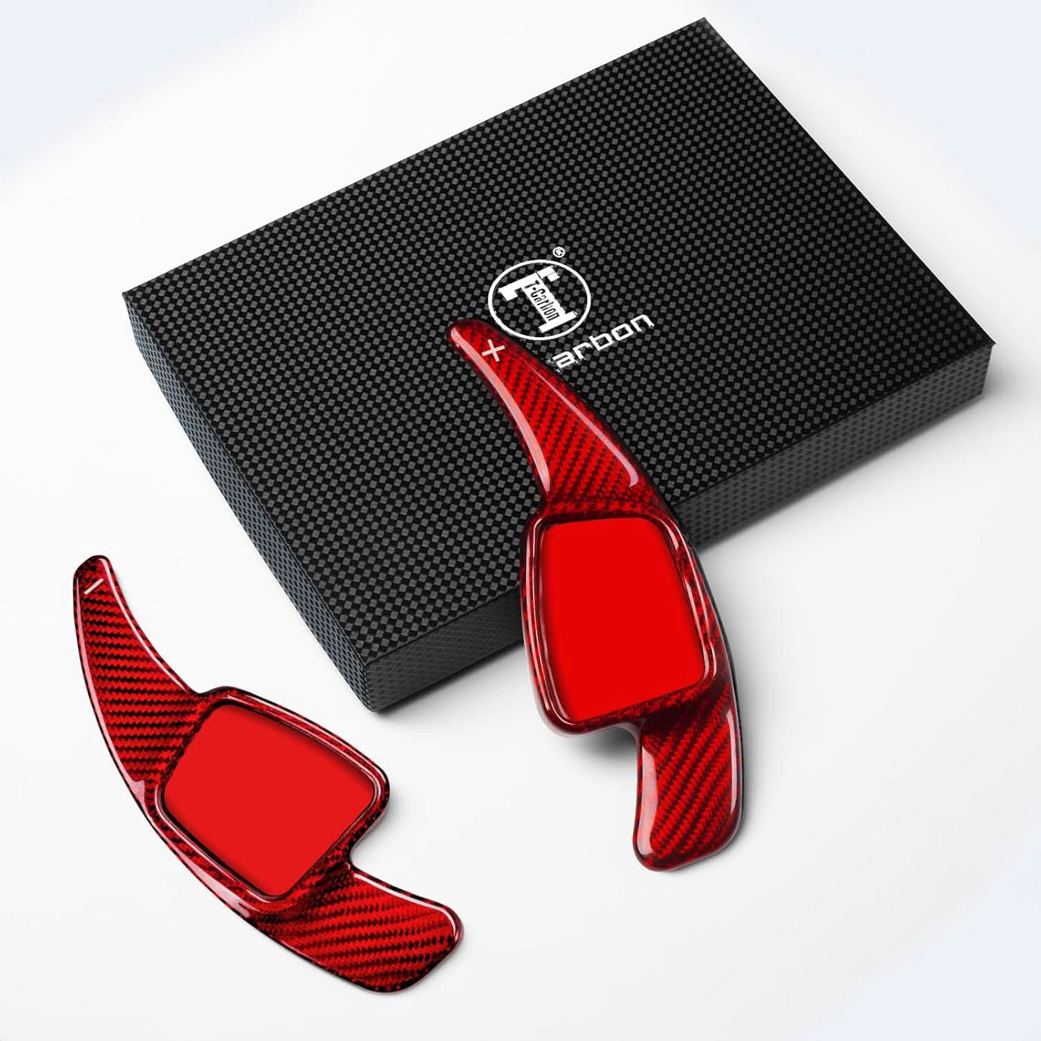 Carbon Fiber Paddle Shifter Extension - Q3 Q5 Q7 Q8 SQ5 SQ7 S5 | Premium Racing Upgrade