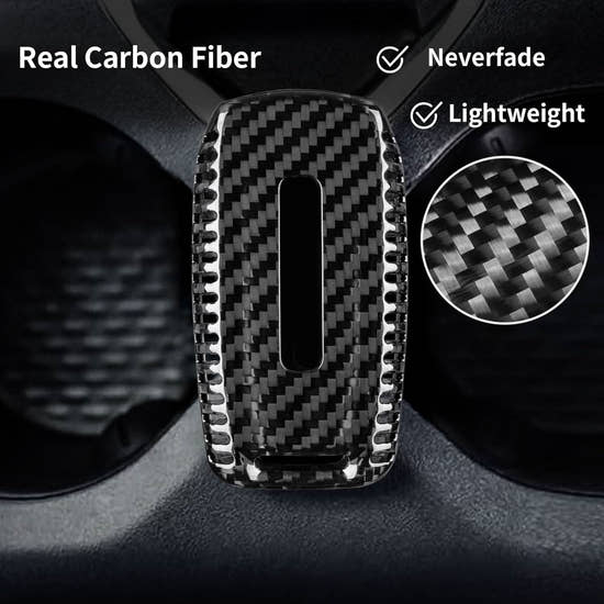 T-carbon Carbon Fiber Key Fob Protector fits for Ram 1500 2500 3500