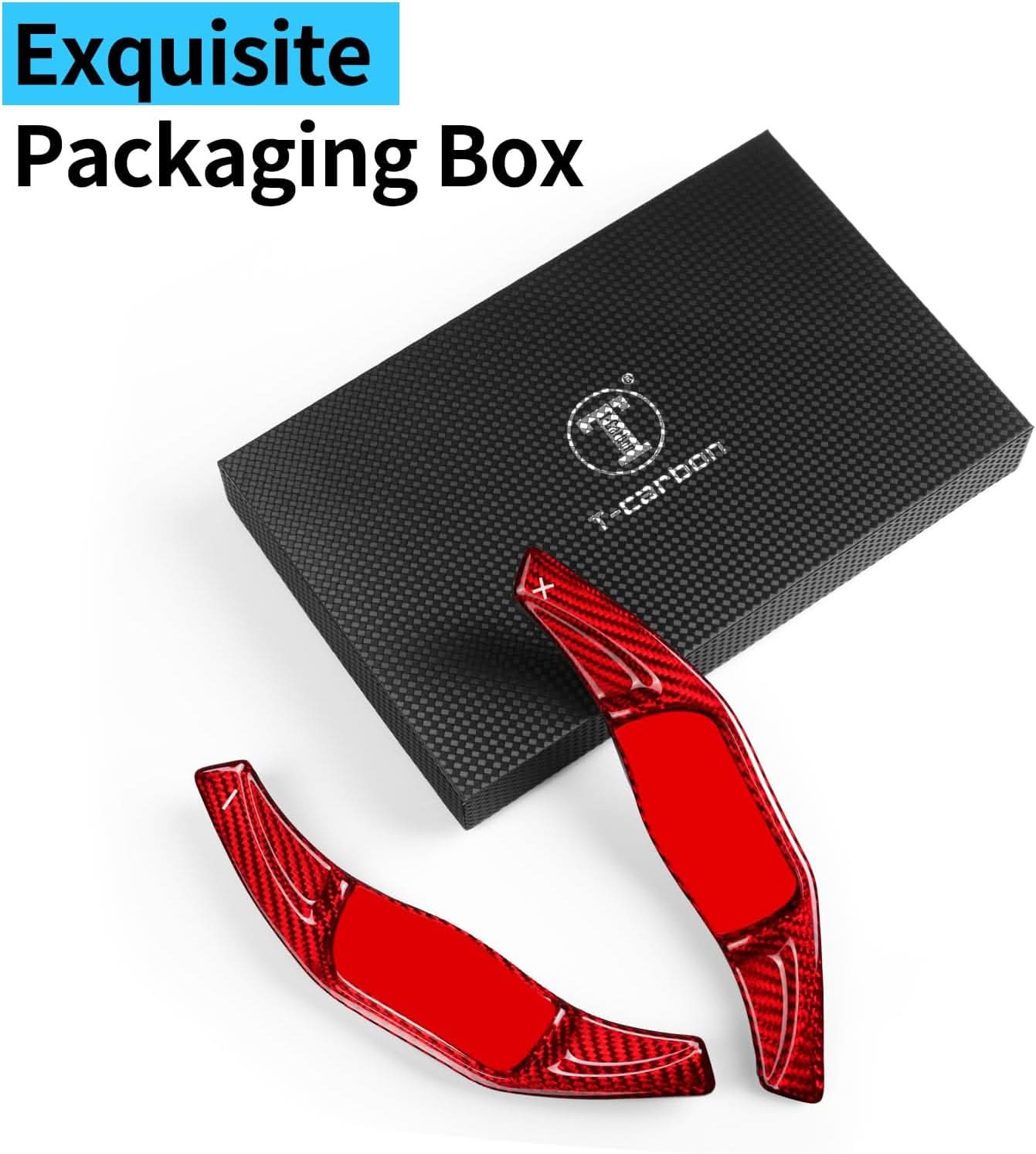 Carbon Fiber Paddle Shifter Extension for Toyota Camry, RAV4, Avalon, Corolla 2018-2023