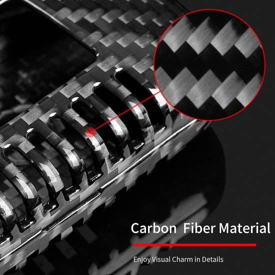T-carbon Carbon Fiber Key Fob Cover Fits for Lexus LX570 RX450 RX350 RC300 IS350 GS LC