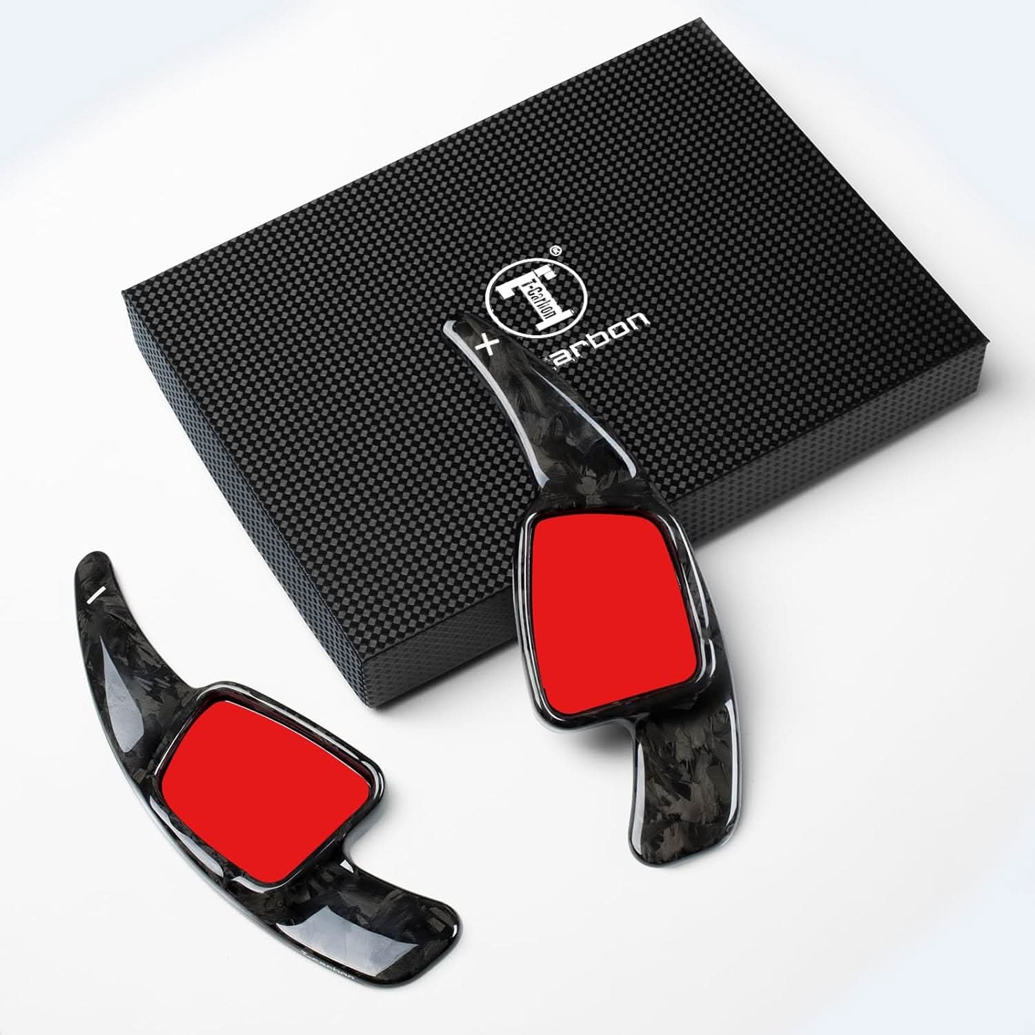 Carbon Fiber Paddle Shifter Extension - Q3 Q5 Q7 Q8 SQ5 SQ7 S5 | Premium Racing Upgrade