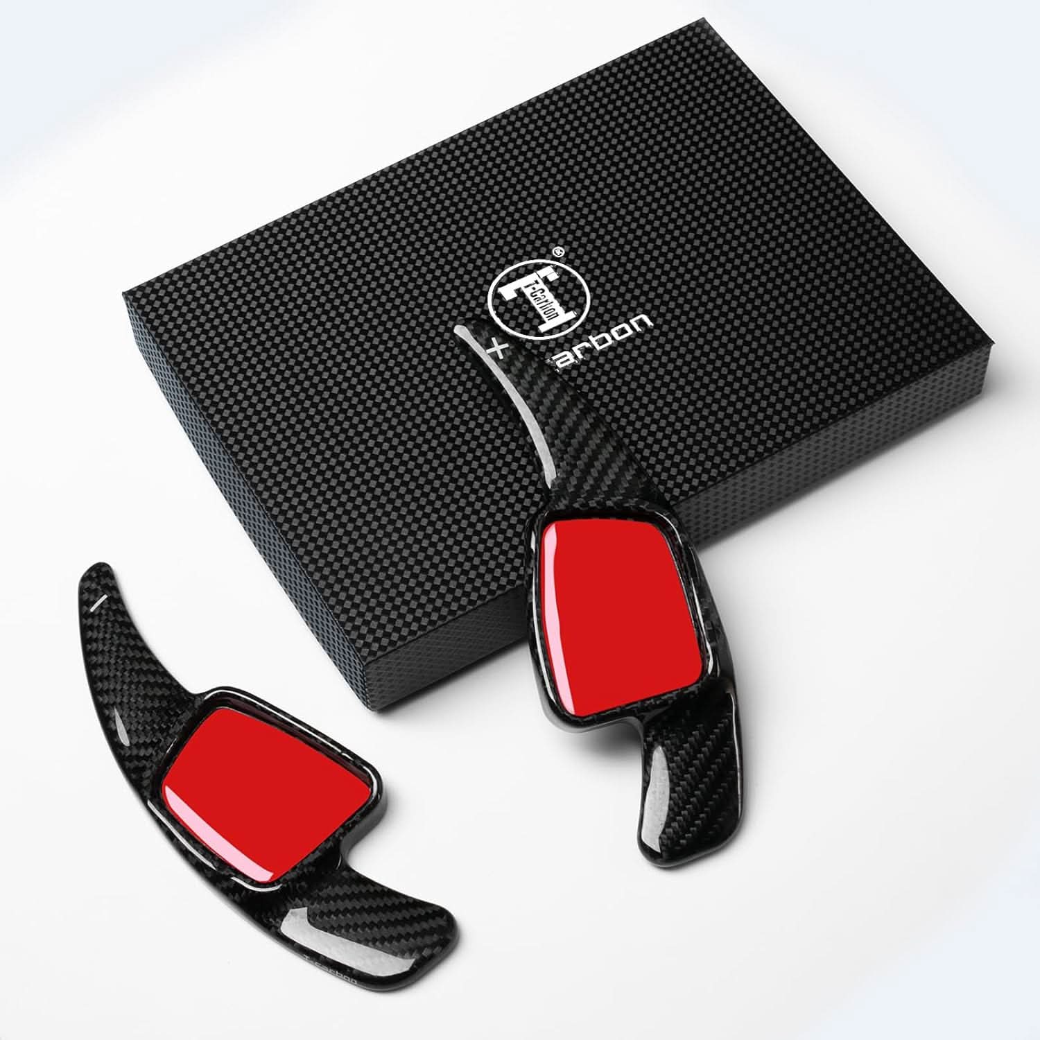 Carbon Fiber Paddle Shifter Extension - Q3 Q5 Q7 Q8 SQ5 SQ7 S5 | Premium Racing Upgrade