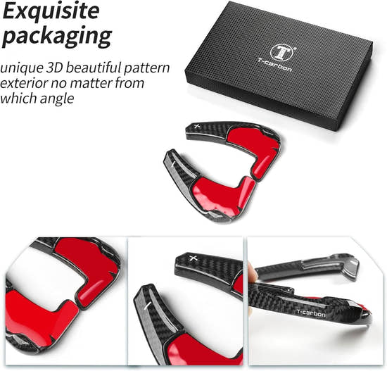 T-carbon Paddle Shifter For Dodge Durango Charger Challenger Hell Cat