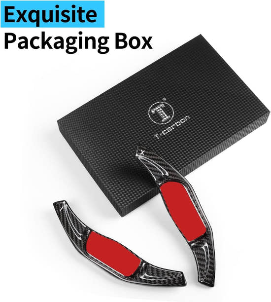 Carbon Fiber Paddle Shifter Extension for Toyota Camry, RAV4, Avalon, Corolla 2018-2023