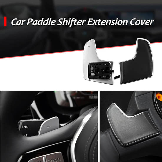Carbon Fiber Paddle Shifter Extension for BMW 2 3 4 5 6GT 7 8 Series e| Premium Racing Upgrade
