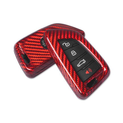 Carbon Fiber Key Fob Cover for Toyota Supra GR A90 A91 MK5 2019-2024 | Premium Protection