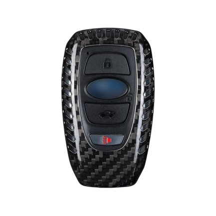 Carbon Fiber Key Fob Cover for Subaru BRZ WRX Outback Forester Crosstrek Legacy XV Ascent - Premium Protective Case